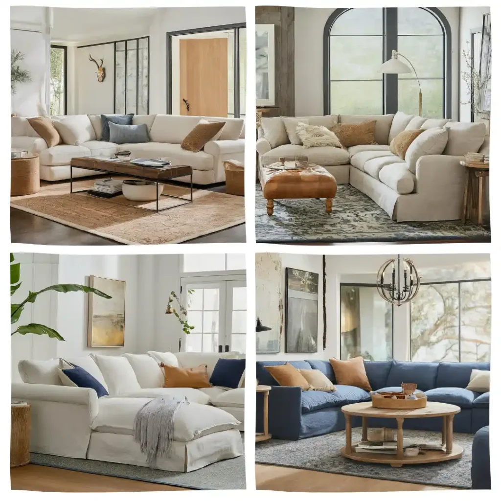 Pottery Barn Cloud Sectional Dupe